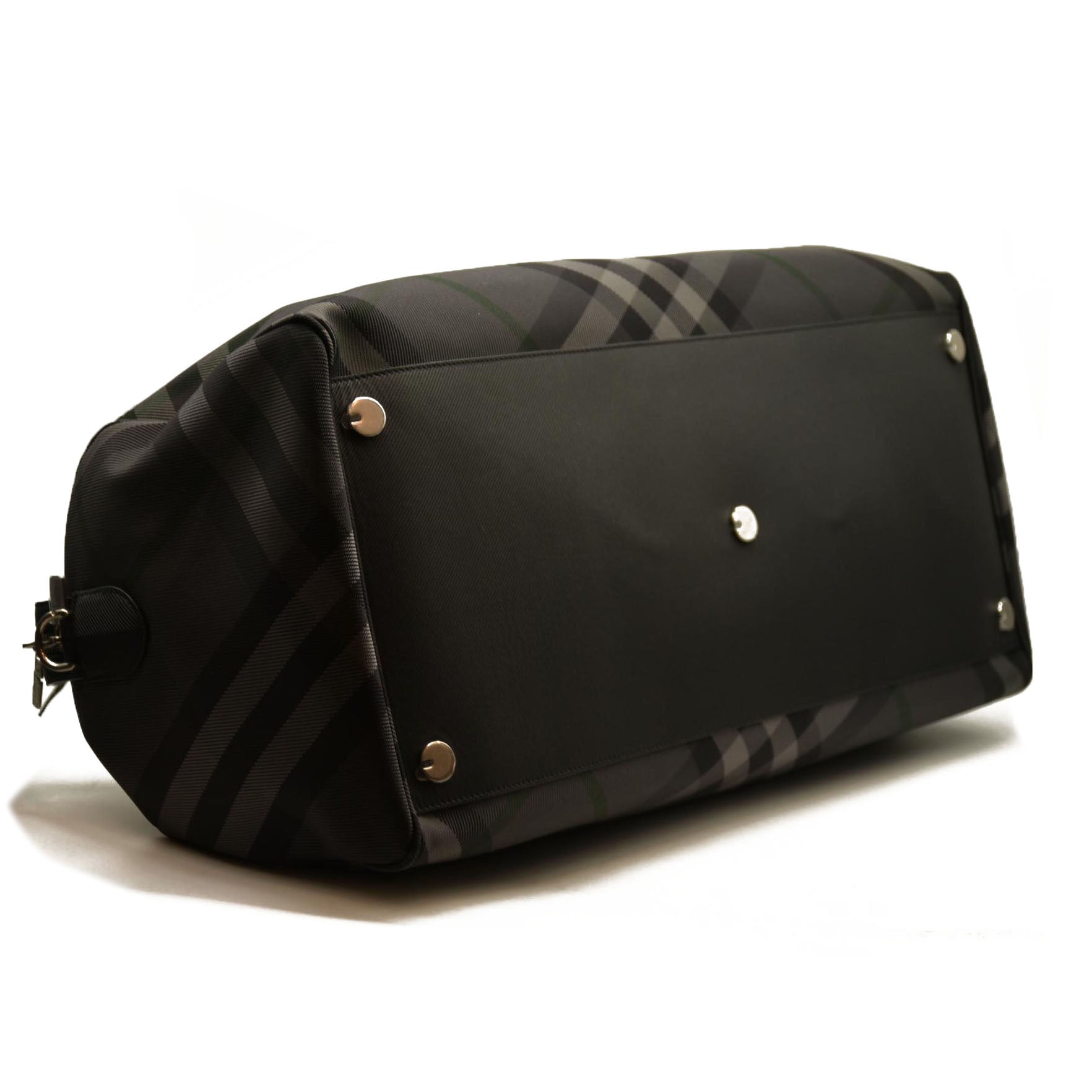 Burberry Nylon Grid Duffle Bag