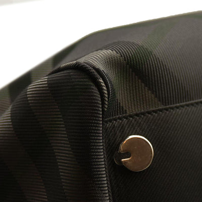 Burberry Nylon Grid Duffle Bag