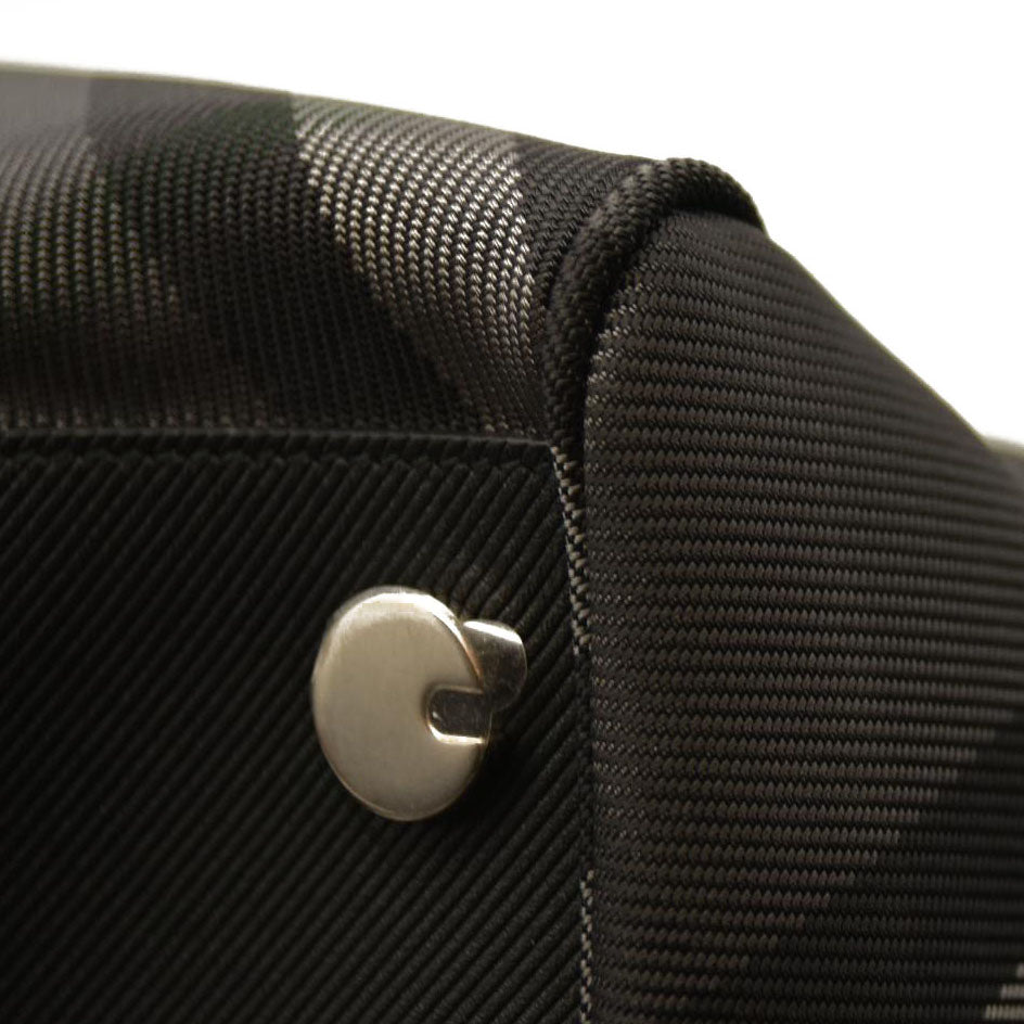 Burberry Nylon Grid Duffle Bag