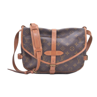 $1260 Louis Vuitton Monogram Saumur 30 CONSIGNMENT