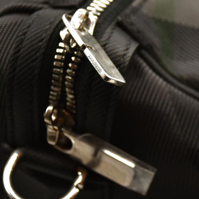 Burberry Nylon Grid Duffle Bag