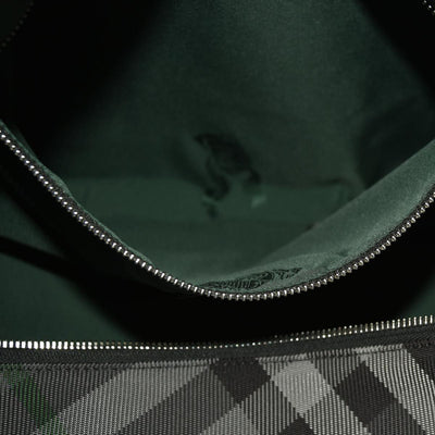Burberry Nylon Grid Duffle Bag
