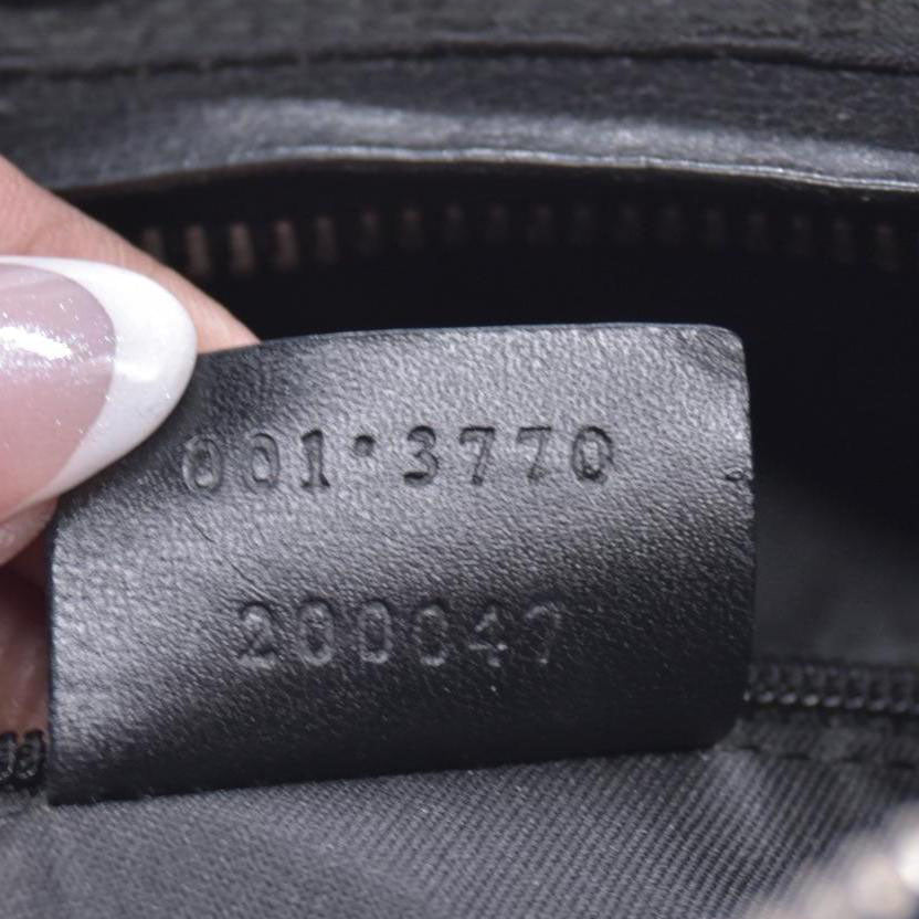 Gucci  Canvas Zip Shoulder Hobo CONSIGNMENT