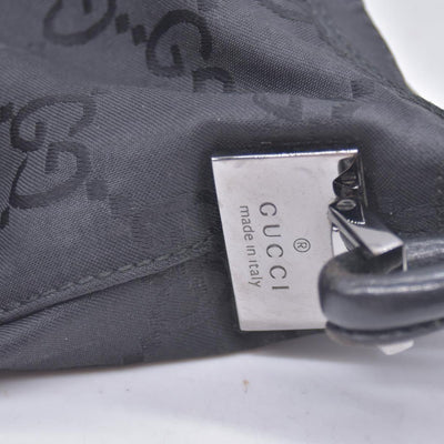 Gucci  Canvas Zip Shoulder Hobo CONSIGNMENT