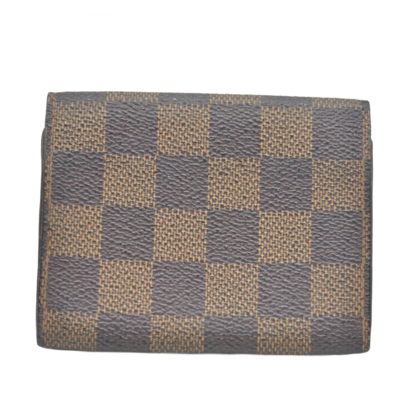 $315 LOUIS VUITTON Damier Ebene Envelope Business Card Holder CONSIGNMENT