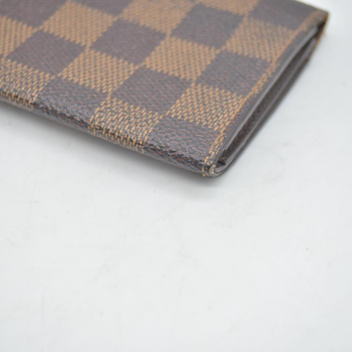 $315 LOUIS VUITTON Damier Ebene Envelope Business Card Holder CONSIGNMENT