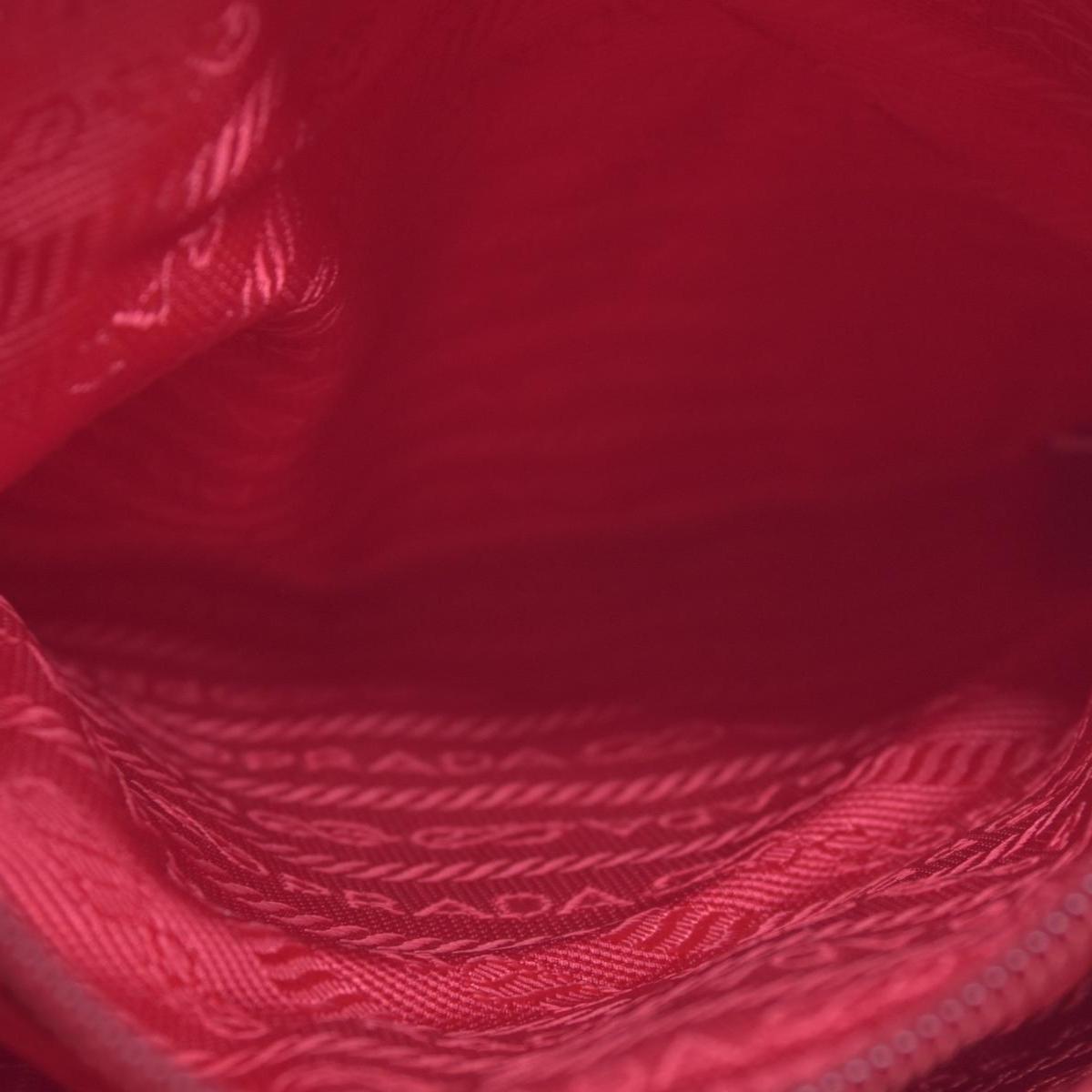 $850 Prada Vintage Tessuto Nylon Shoulder Bag Pink CONSIGNMENT 10020933