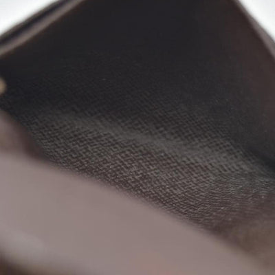 $315 LOUIS VUITTON Damier Ebene Envelope Business Card Holder CONSIGNMENT