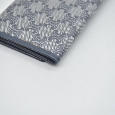 $590 CELINE Monogram Denim Wallet CONSIGNMENT