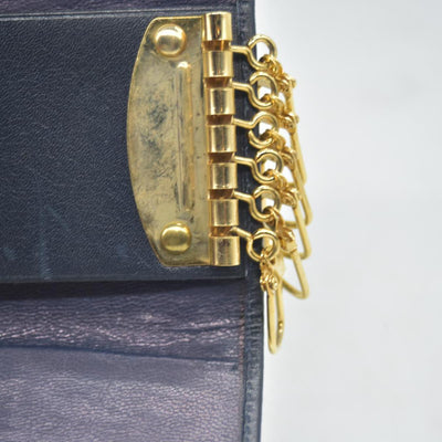 $590 CELINE Monogram Denim Wallet CONSIGNMENT
