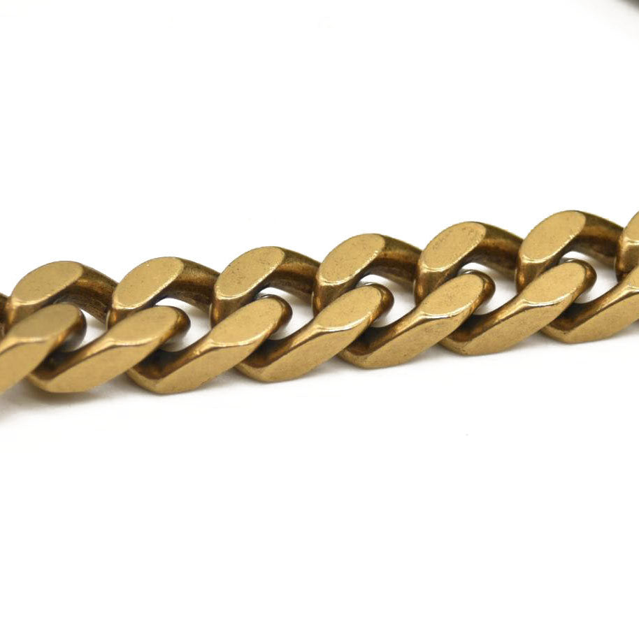 SAINT LAURENT  Sheepskin Matelasse Chevron Monogram Medium College Bag Dark Green