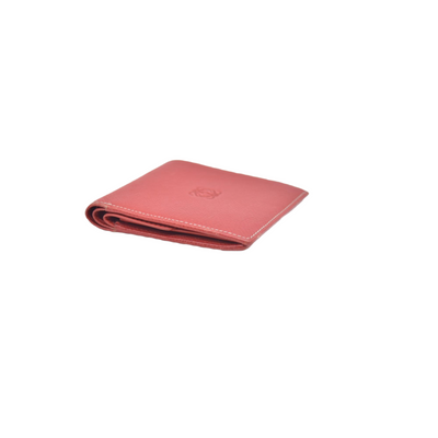 vintage Loewe Anagram Bifold Wallet crafted in red CONSIGNMENT