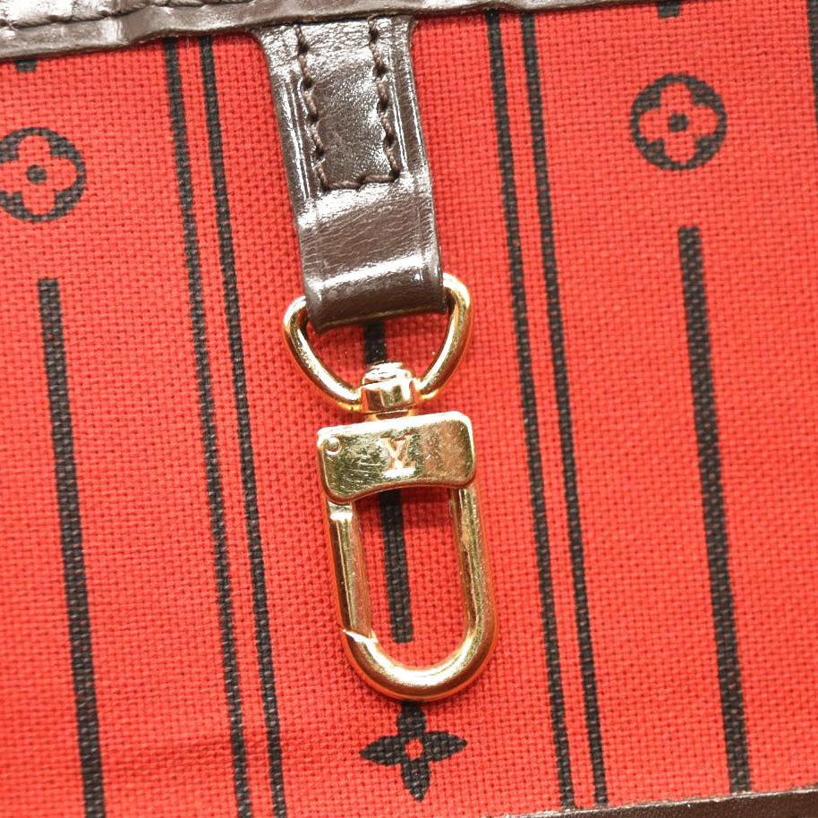 LOUIS VUITTON Damier Ebene Neverfull MM AR2078