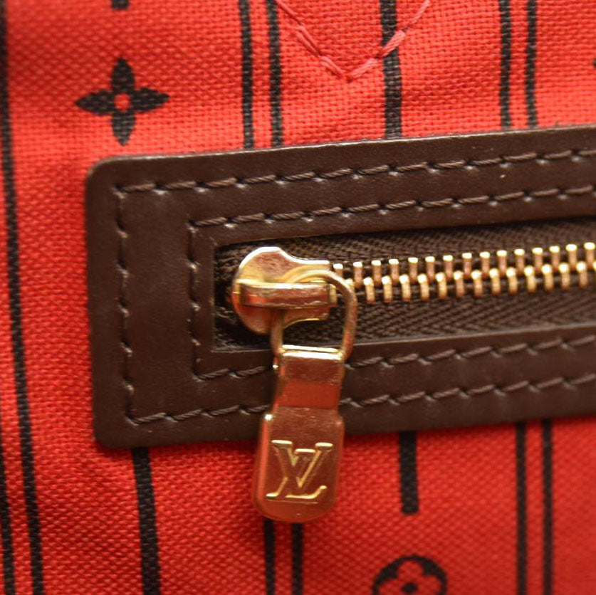 LOUIS VUITTON Damier Ebene Neverfull MM AR2078