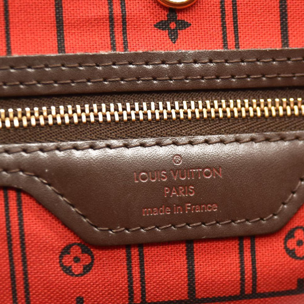 LOUIS VUITTON Damier Ebene Neverfull MM AR2078