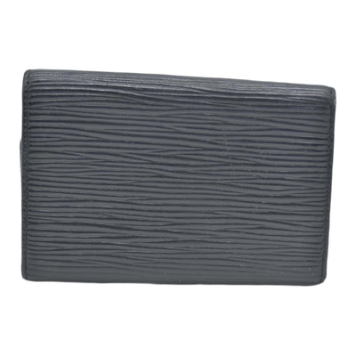 $445 Louis Vuitton Epi 6 Key Multicles Key Holder Black CA0043