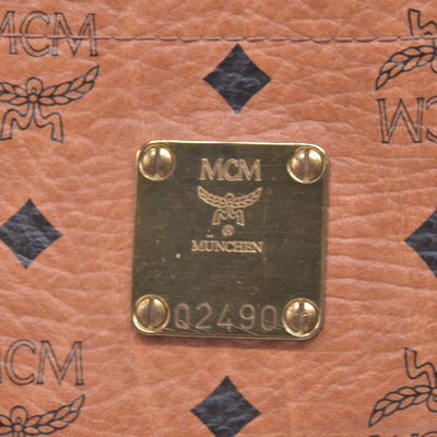 MCM  Logo Monogram Coated Canvas Tote Bag CONSIGNMENT