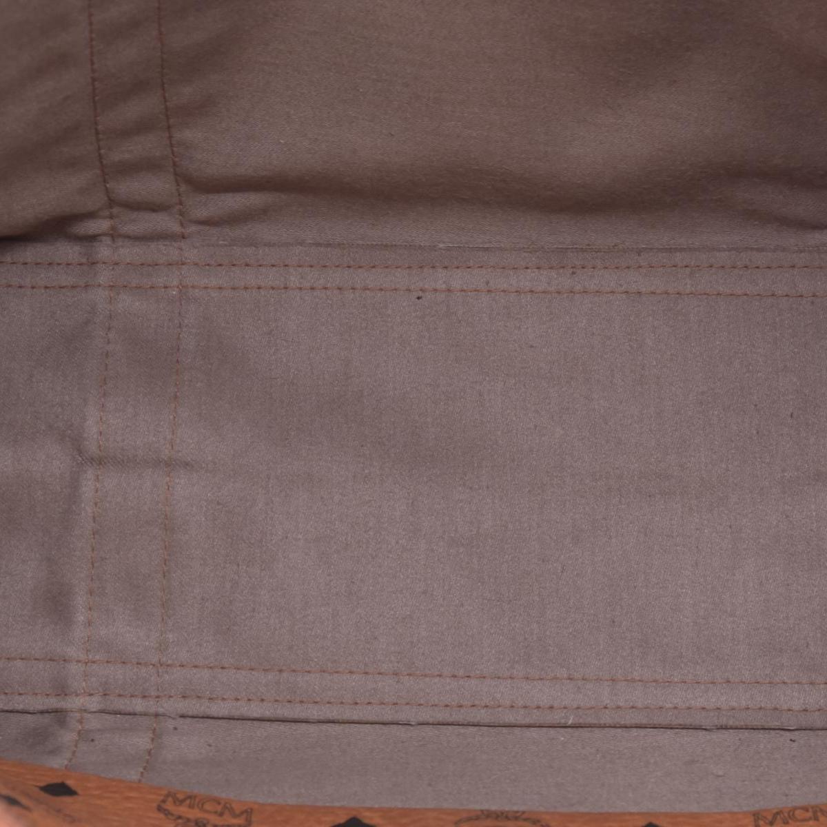 MCM  Logo Monogram Coated Canvas Tote Bag CONSIGNMENT