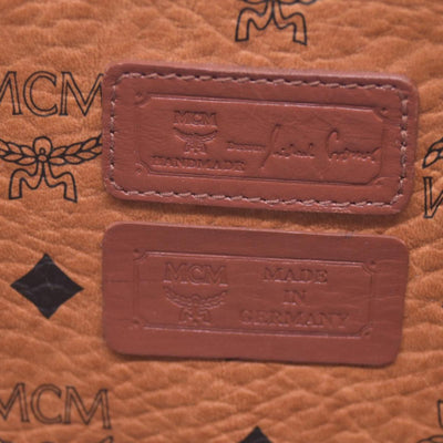 MCM  Logo Monogram Coated Canvas Tote Bag CONSIGNMENT