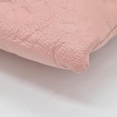 $970 Louis Vuitton Empreinte Daily Pouch Rose Poudre