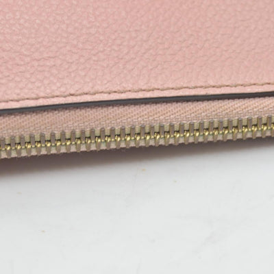 $970 Louis Vuitton Empreinte Daily Pouch Rose Poudre