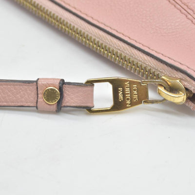$970 Louis Vuitton Empreinte Daily Pouch Rose Poudre