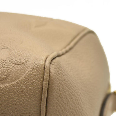 Louis Vuitton  Empreinte Monogram Giant Speedy Bandouliere 25 Tourterelle MISSING STRAP