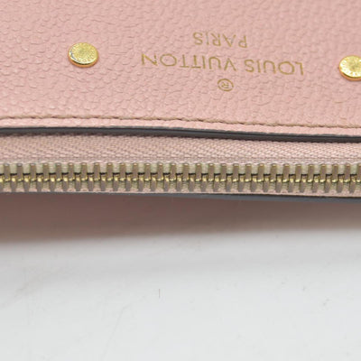 $970 Louis Vuitton Empreinte Daily Pouch Rose Poudre