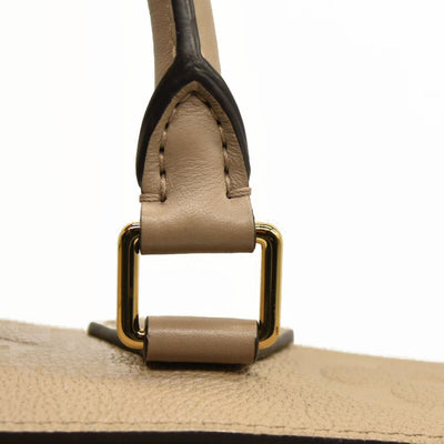 Louis Vuitton  Empreinte Monogram Giant Speedy Bandouliere 25 Tourterelle MISSING STRAP