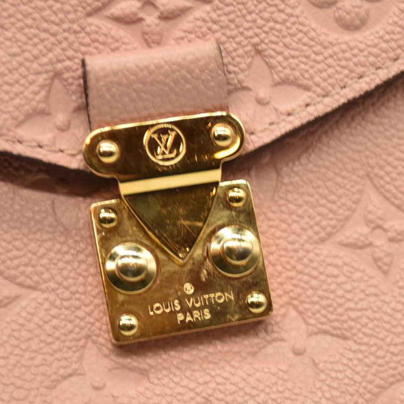 LOUIS VUITTON  Empreinte Pochette Metis Rose Poudre