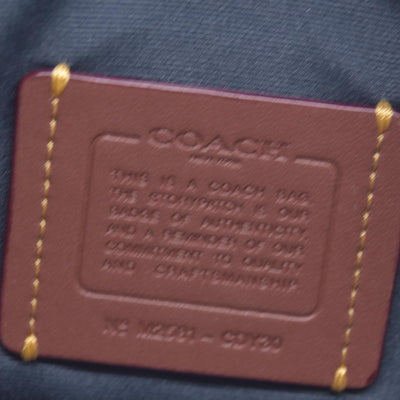 $275 COACH Mini Rowan Crossbody Bag In Loved Denim With Charms CONSIGNMENT