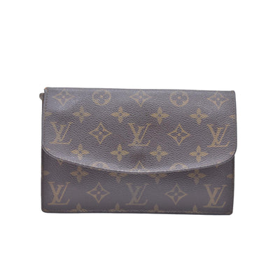 1990 LOUIS VUITTON Monogram Pochette Rabat 23 Clutch Bag AN0920