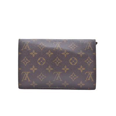 1990 LOUIS VUITTON Monogram Pochette Rabat 23 Clutch Bag AN0920