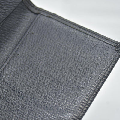 $415 LOUIS VUITTON Black Epi Leather Pocket Organizer CONSIGNMENT