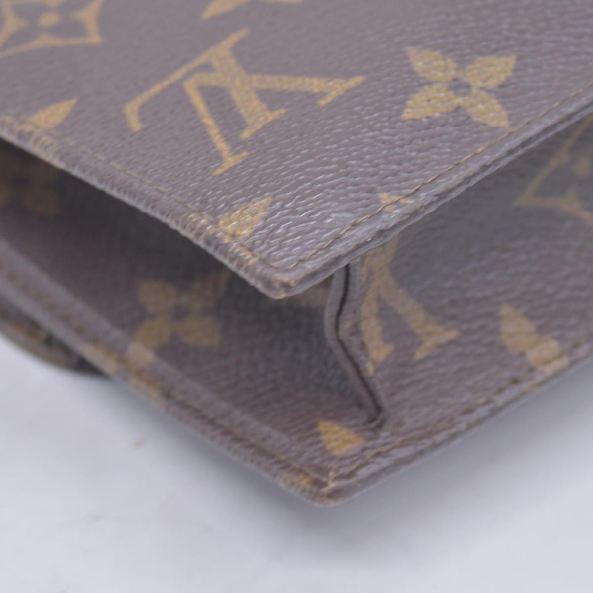 1990 LOUIS VUITTON Monogram Pochette Rabat 23 Clutch Bag AN0920