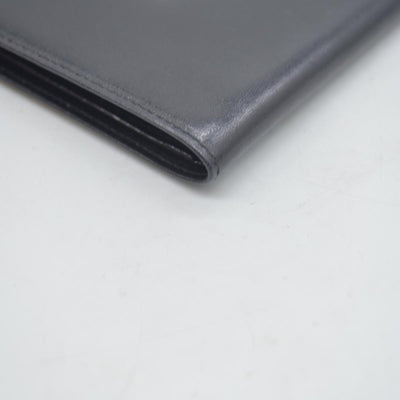 $415 LOUIS VUITTON Black Epi Leather Pocket Organizer CONSIGNMENT