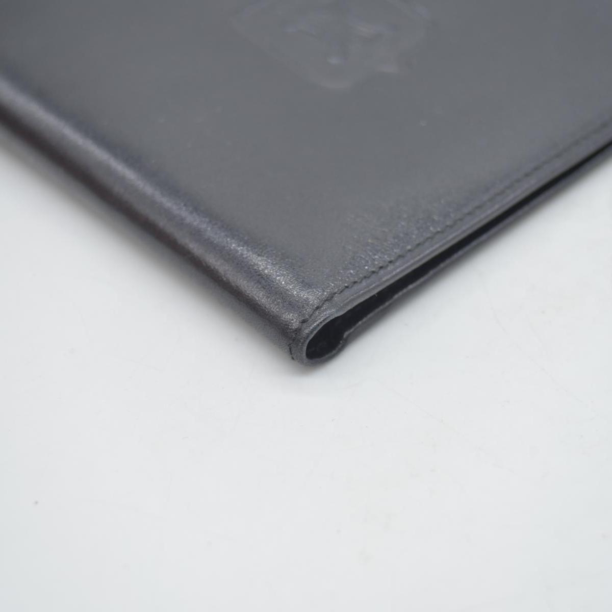 $415 LOUIS VUITTON Black Epi Leather Pocket Organizer CONSIGNMENT