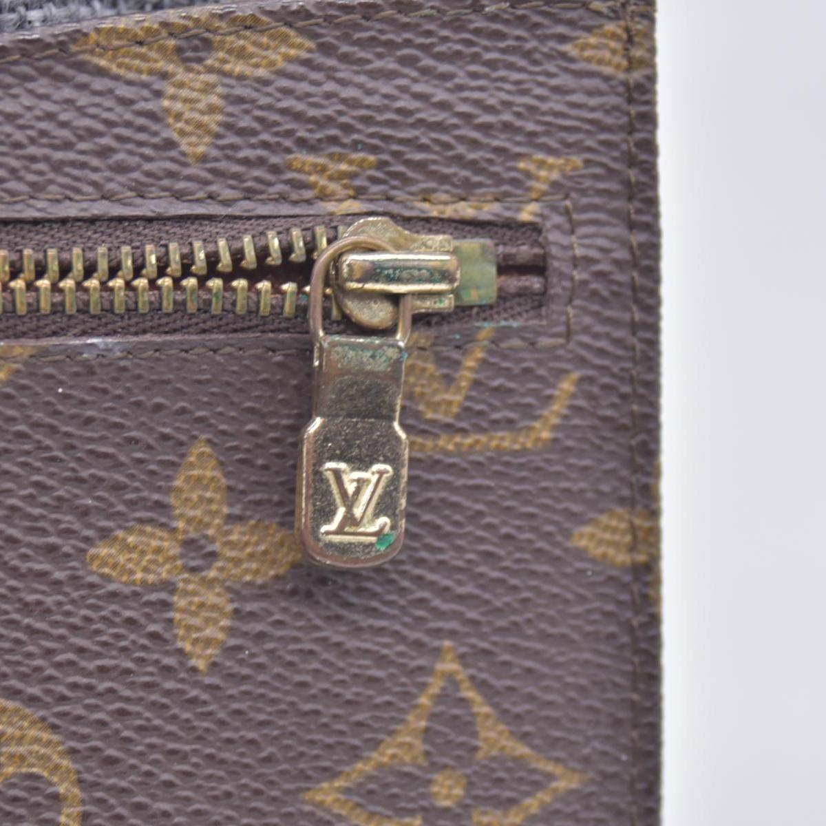 1990 LOUIS VUITTON Monogram Pochette Rabat 23 Clutch Bag AN0920