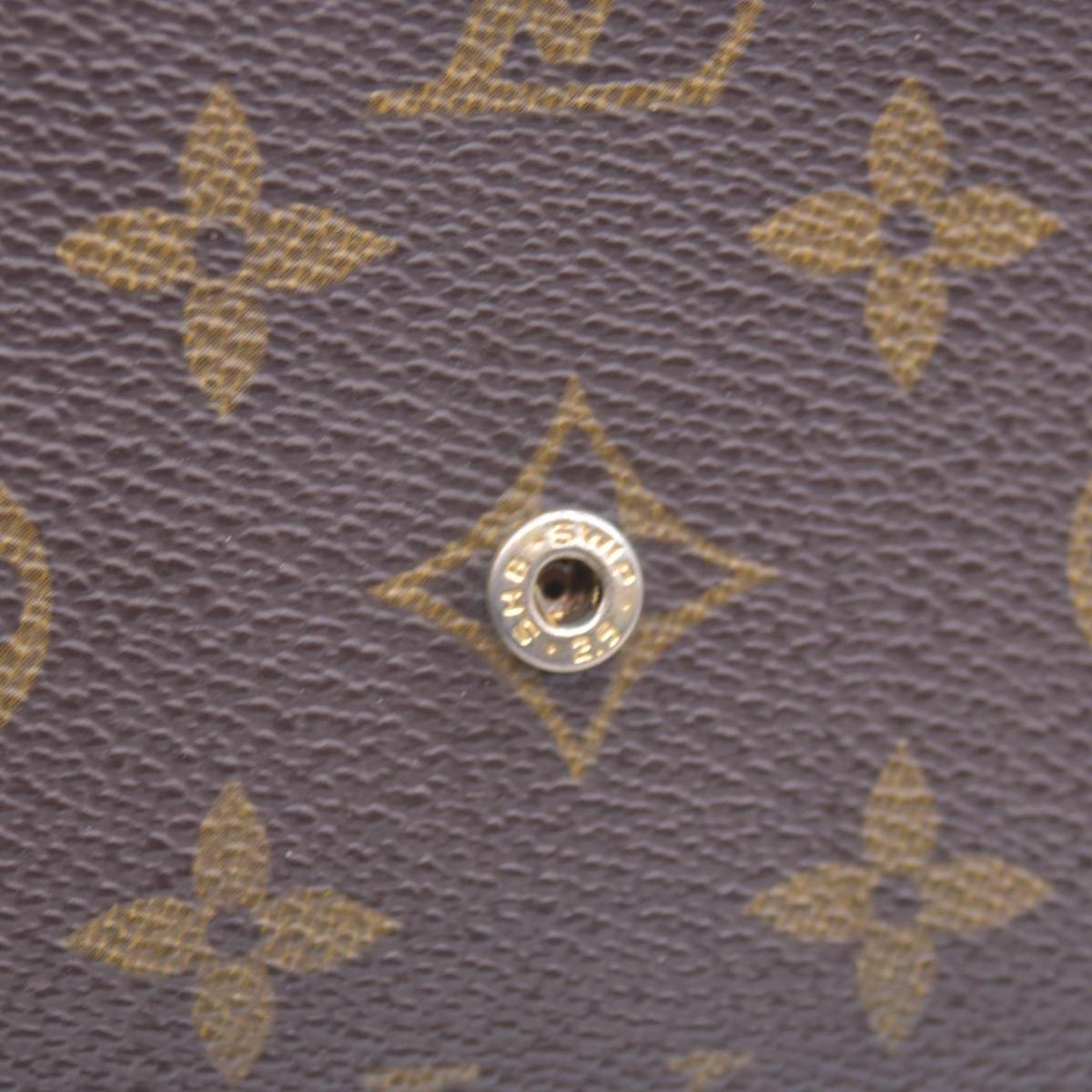 1990 LOUIS VUITTON Monogram Pochette Rabat 23 Clutch Bag AN0920