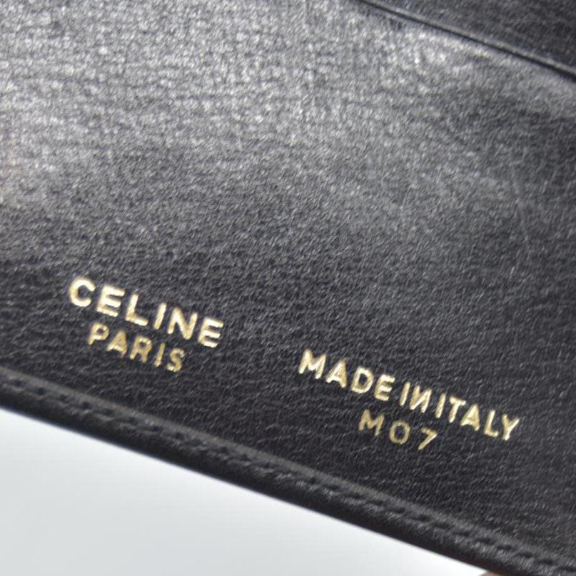 $550 CARTIER Bifold Wallet Black CONSIGNMENT