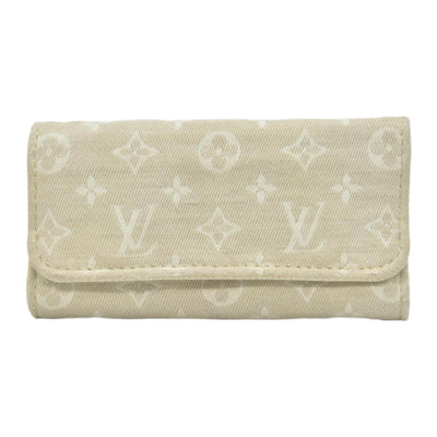 $250 LOUIS VUITTON Monogram Mini Lin 4 Key Holder CONSIGNMENT