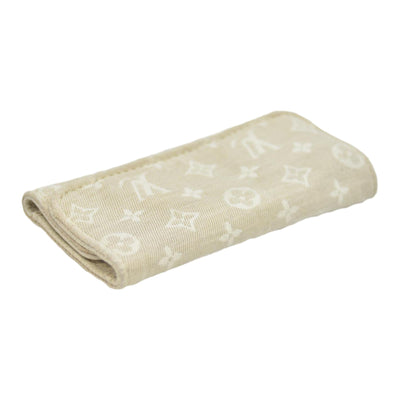 $250 LOUIS VUITTON Monogram Mini Lin 4 Key Holder CONSIGNMENT