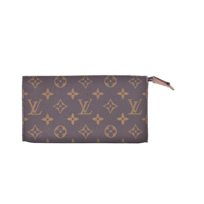 $590 LOUIS VUITTON Monogram Bucket 27 Pouch