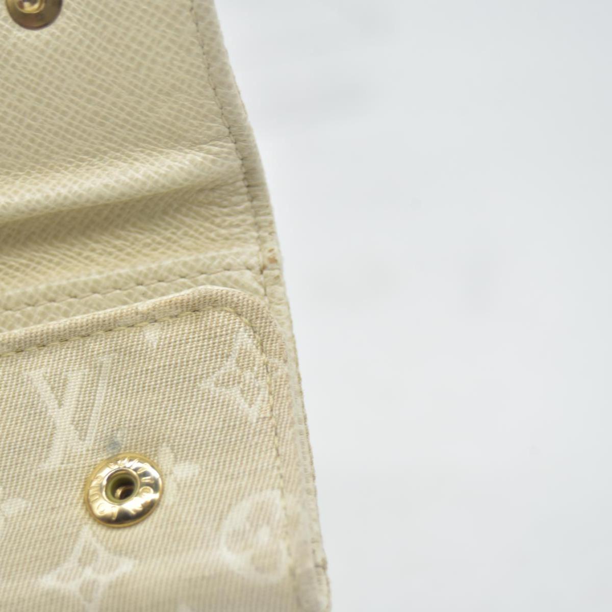 $250 LOUIS VUITTON Monogram Mini Lin 4 Key Holder CONSIGNMENT