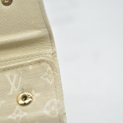 $250 LOUIS VUITTON Monogram Mini Lin 4 Key Holder CONSIGNMENT
