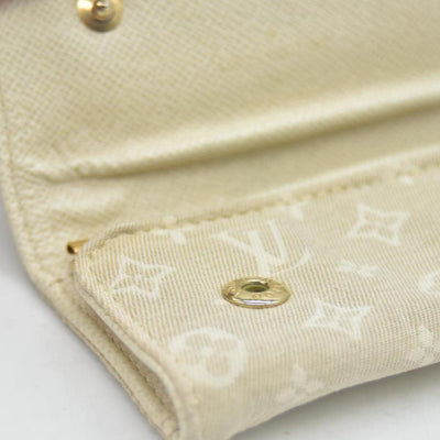$250 LOUIS VUITTON Monogram Mini Lin 4 Key Holder CONSIGNMENT