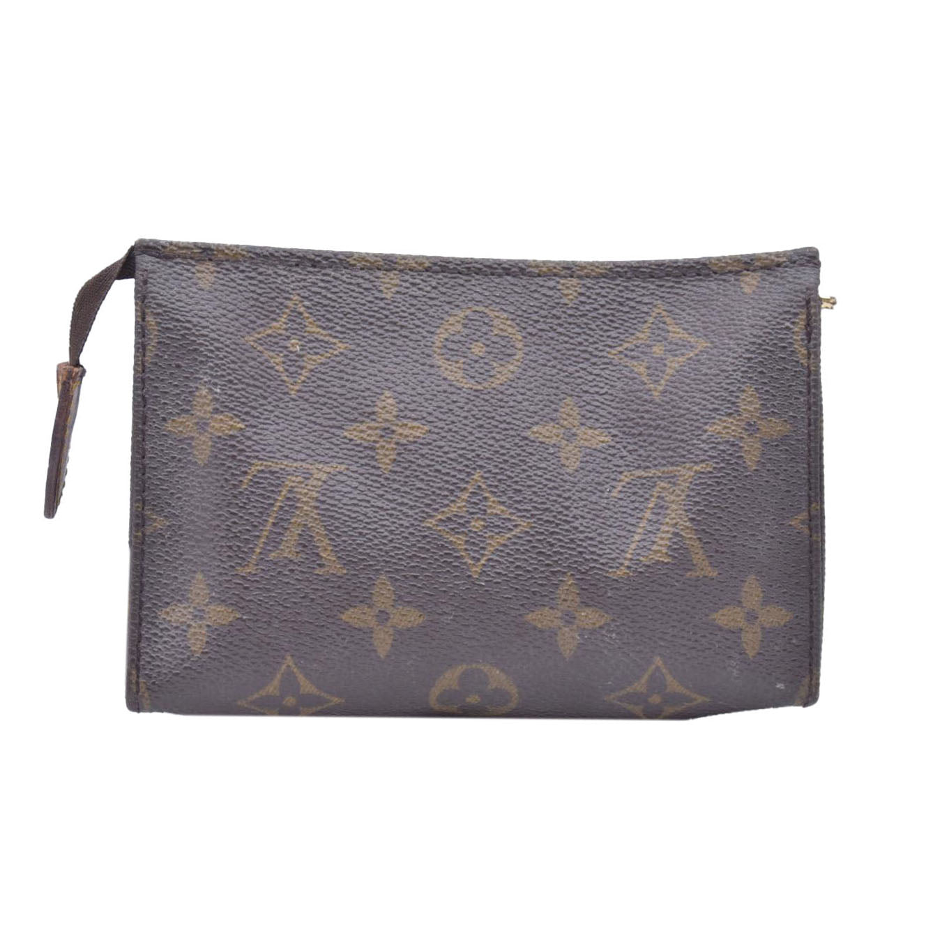 $595 1991 Louis Vuitton Monogram Toiletry Pouch 15 TH1901