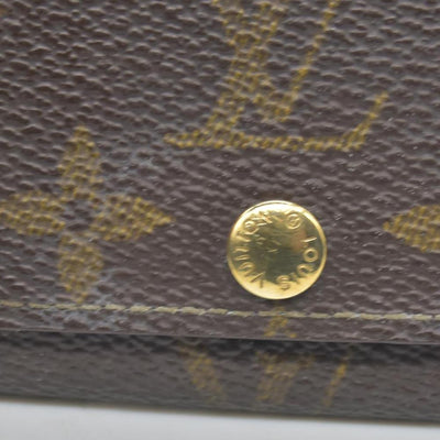 $345 Louis Vuitton Monogram Multicles 4 Ring Key Case Brown ET0892 CONSIGNMENT