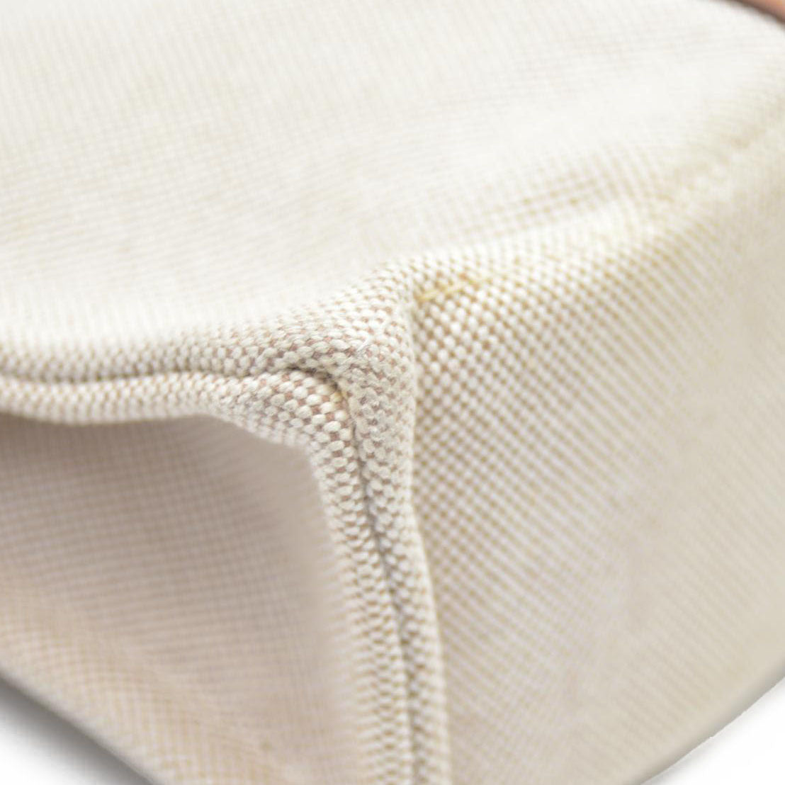 $900 Hermès Toile H Sac Harnais MM