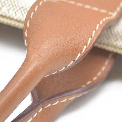 $900 Hermès Toile H Sac Harnais MM